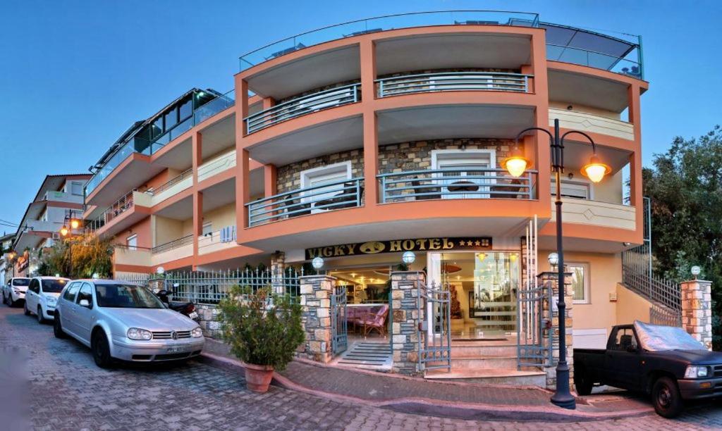 Hotel Vicky II Plomari Ngoại thất bức ảnh